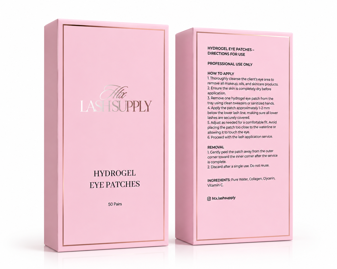 Hydrogel eye patches