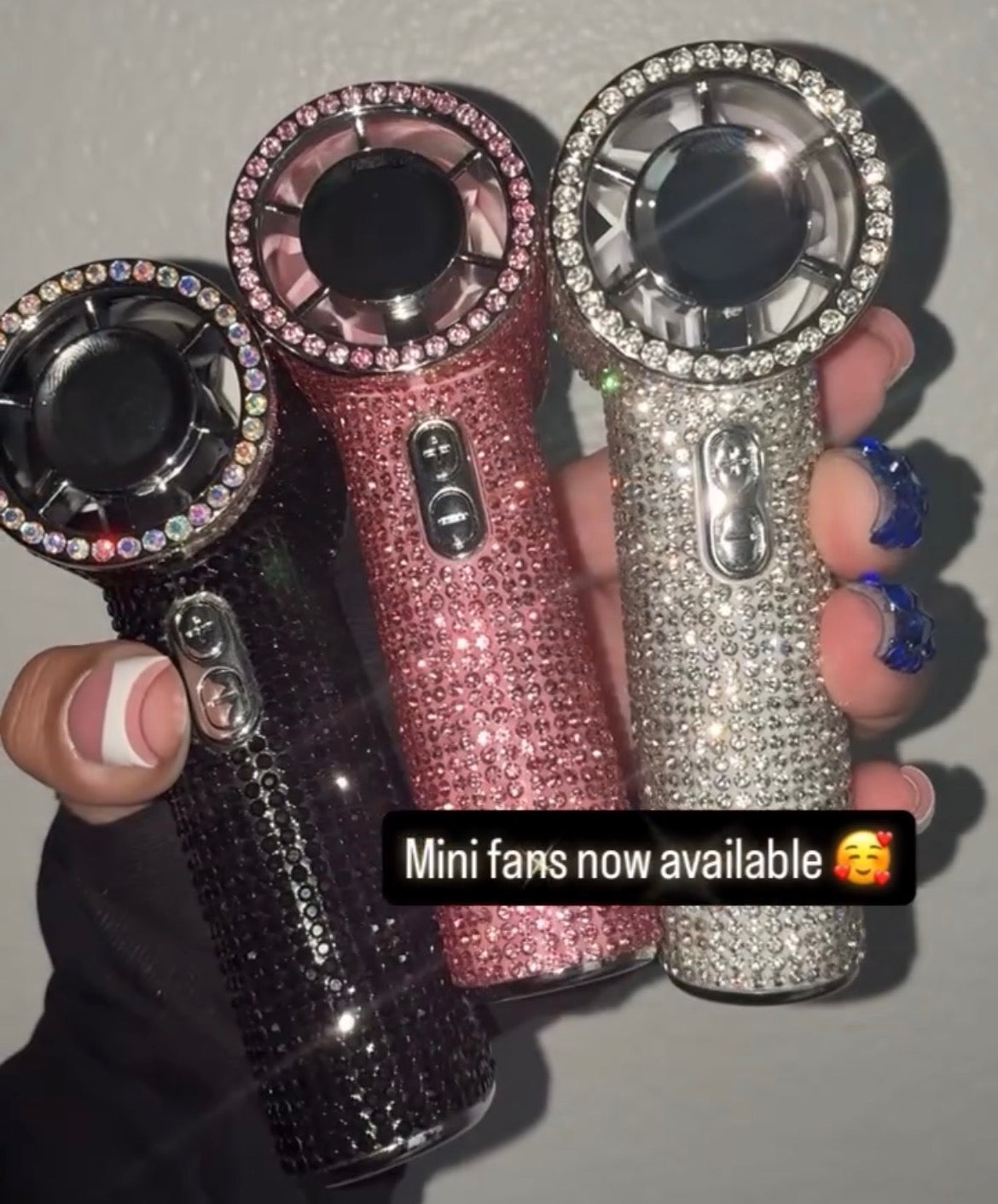 Mini Diamond Fans