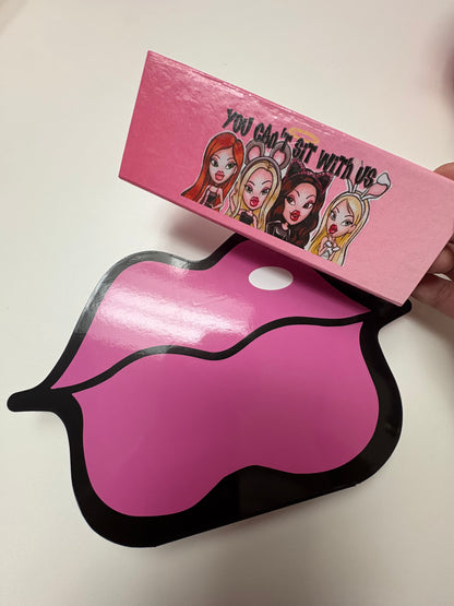 BRATZ LIP 50 ROW + TWEEZER DUO